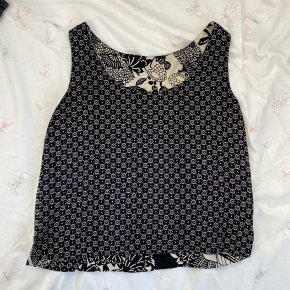 reversible patterned tank - Picture 2 of 2
